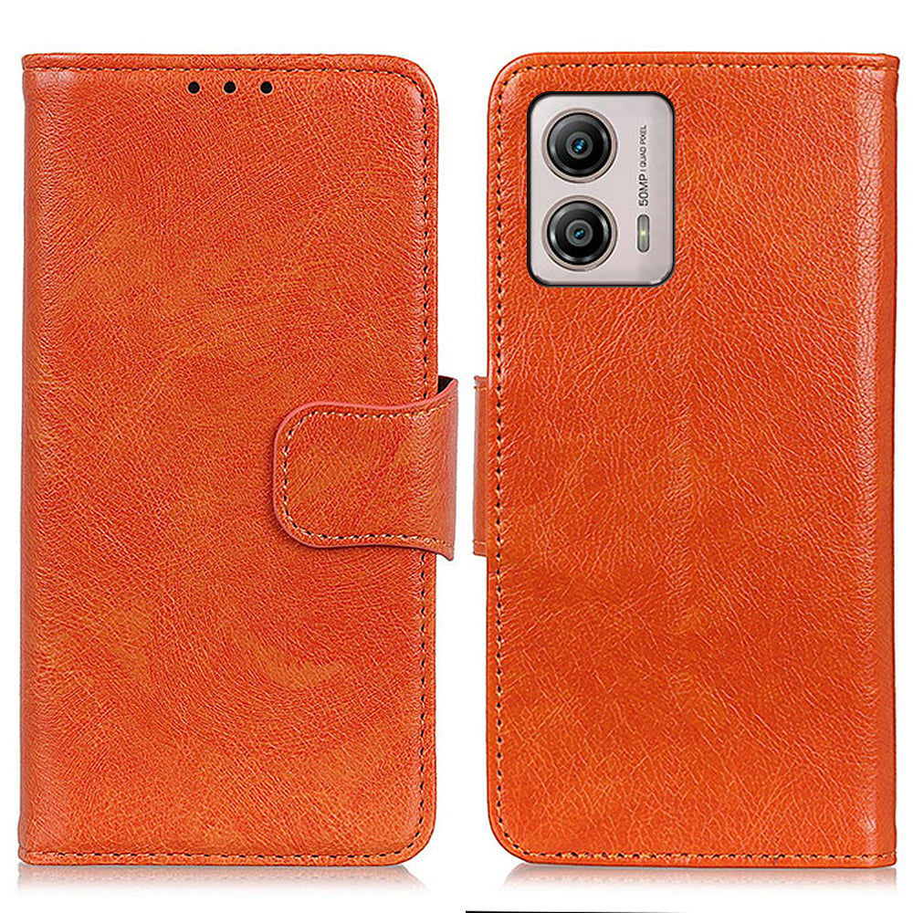 For Motorola Moto G53 5G G13 4G G23 4G Nappa Texture Phone Wallet Case Split Leather Anti-drop Stand Phone Cover For Motorola Moto G53 5G G13 4G G23 4G Nappa Texture Phone Wallet Case Split Leather Anti-drop Stand Phone Cover